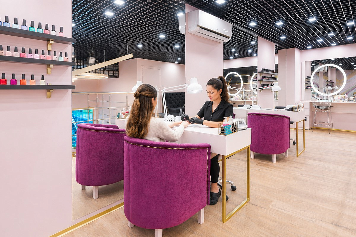 Привычка 9: посещать салон красоты. Интерьер RYSKA beauty